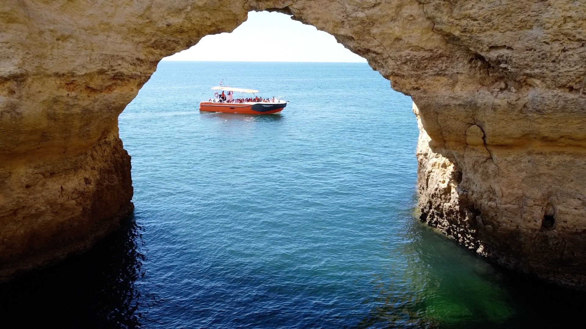 Benagil Boat To Enter Cave