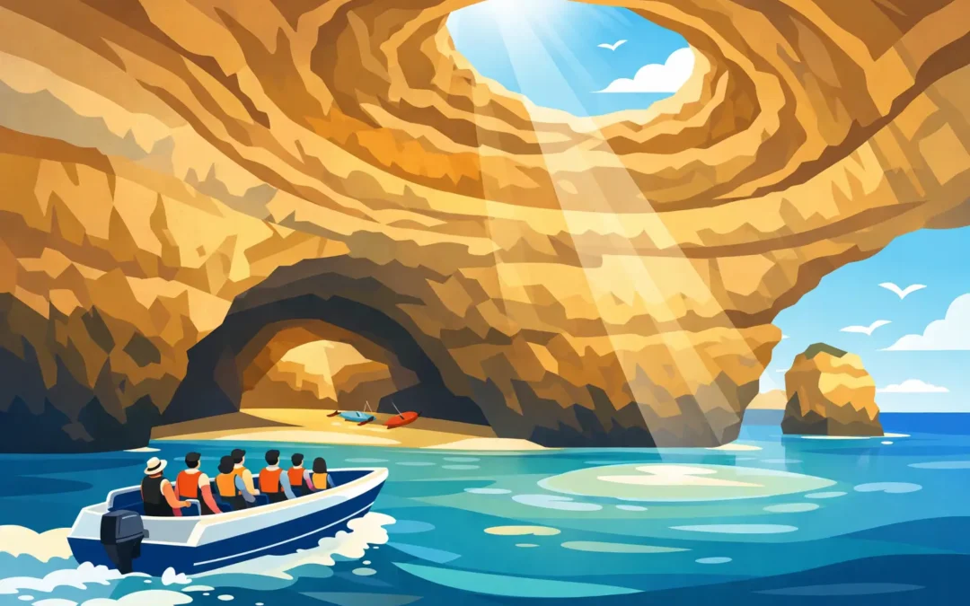 Boat Trip Benagil Cave Entry Explained