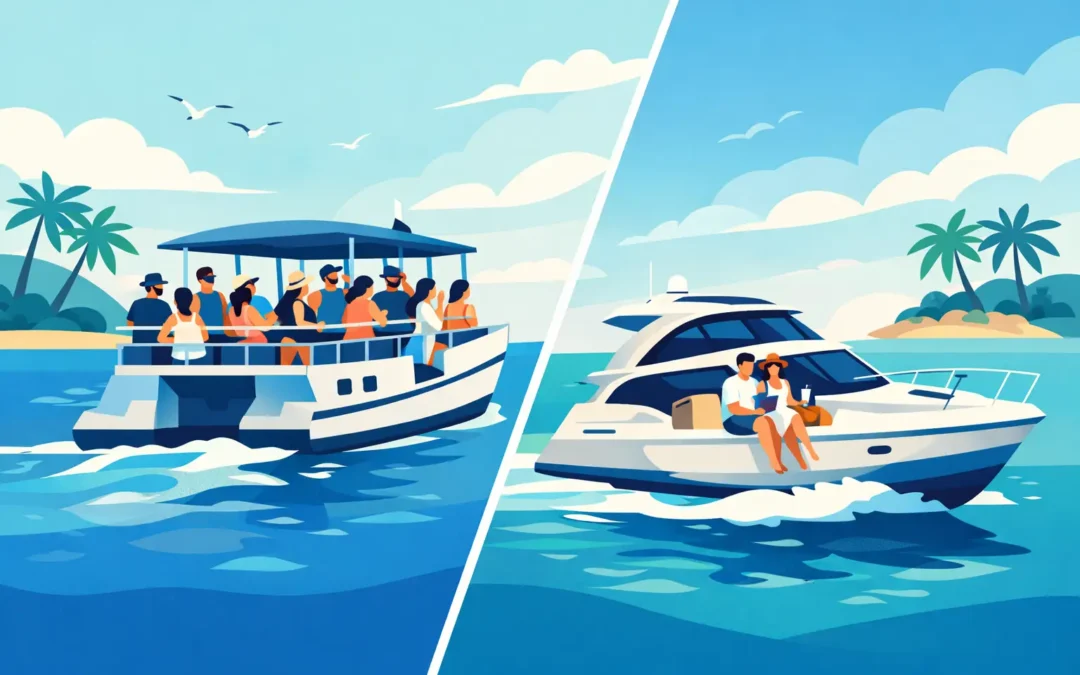 Shared Boat Trip Versus Private Charter