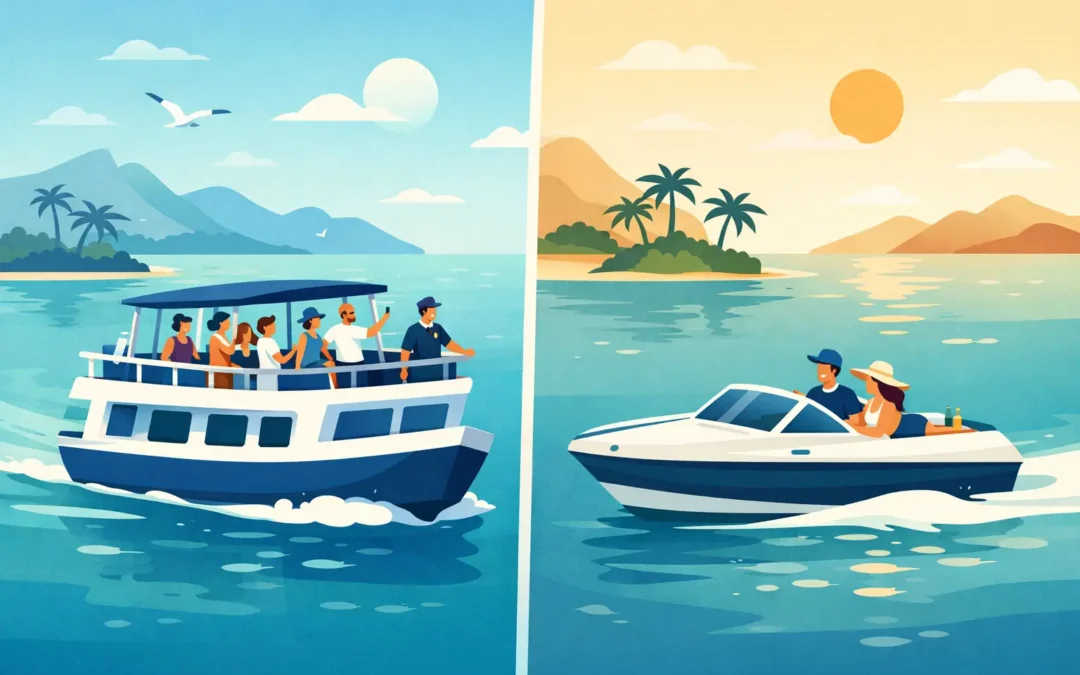 Shared or Private Boat Tour: Which Suits You?