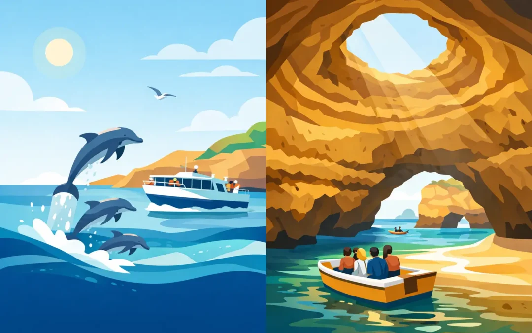 Dolphin Trip vs Cave Tour for Algarve Holidays