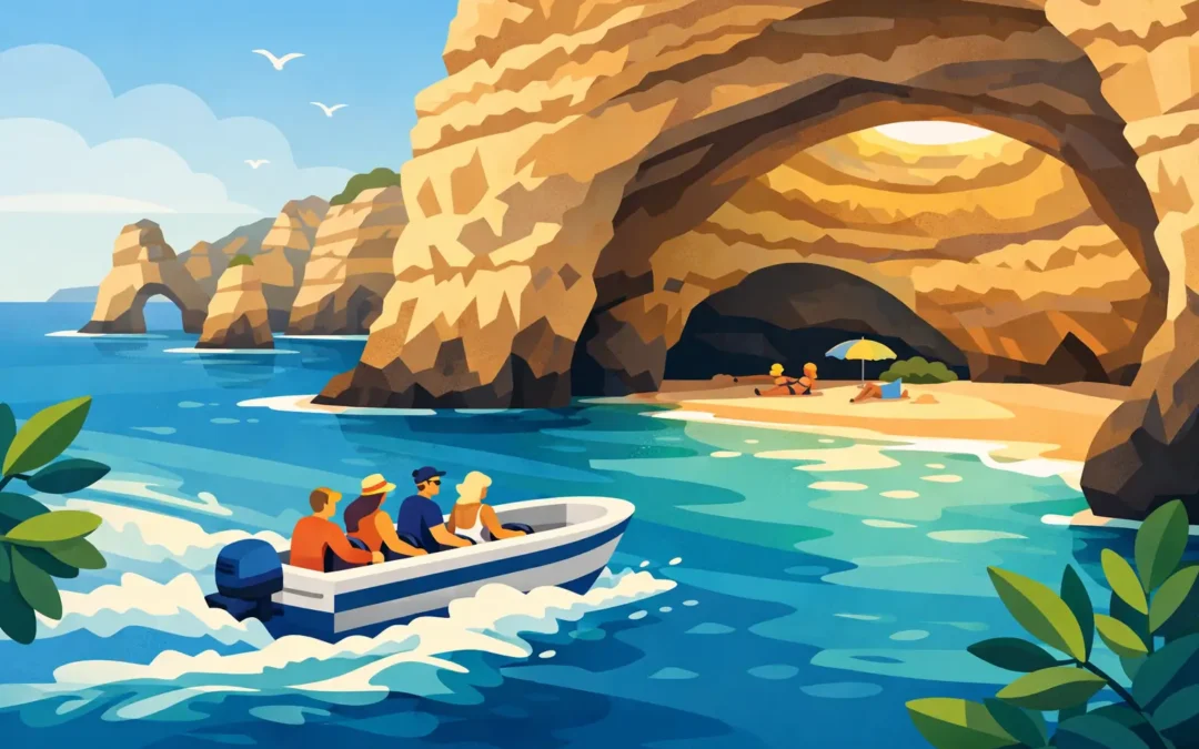 Hidden Beaches Boat Tour in the Algarve