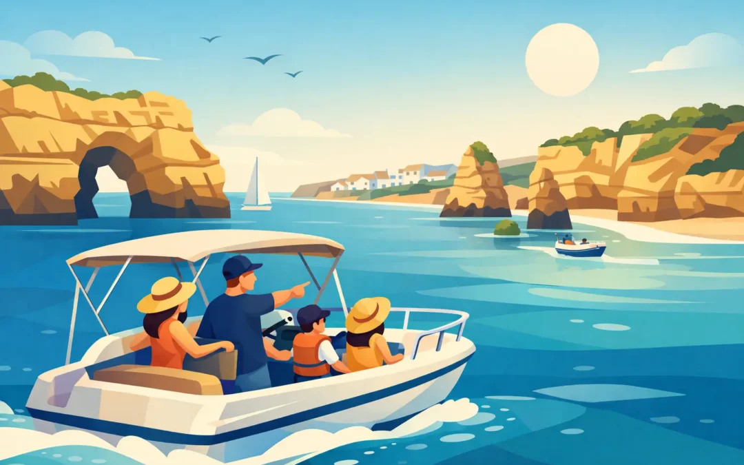 How to Book a Family Boat Trip in the Algarve
